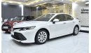 Toyota Camry EXCELLENT DEAL for our Toyota Camry SE ( 2019 Model ) in White Color GCC Specs