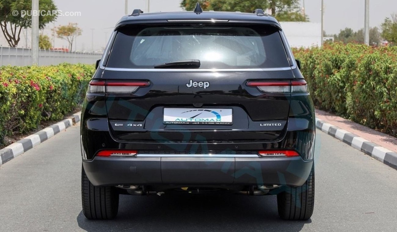 Jeep Grand Cherokee Limited L Plus Luxury V6 3.6L 4X4 , 2024 GCC , 0Km , With 3 Yrs or 60K Km Warranty @Official Dealer