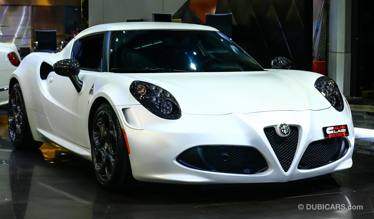 Alfa Romeo 4C Launch Edition