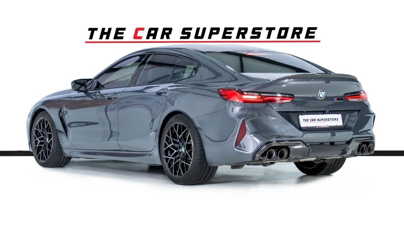 BMW M8 Competition 4.4L Gran Coupe-GCC-1 Owner-Carbon Fiber Package-AGMC Warranty Service Contract