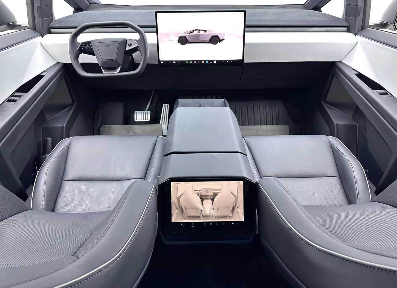 تسلا سايبرتراك 2024 Tesla Cybertruck Cyberbeast Foundation Series, 2032 Agency Warranty & Service, FSH