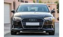 Audi A3 30 TFSI 2018 GCC under Warranty with Zero downpayment.