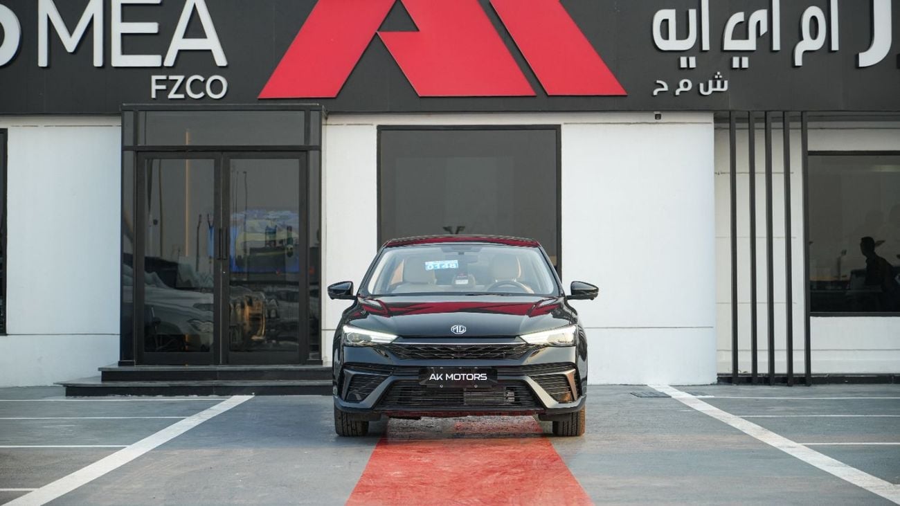 أم جي 5 MG5 Plus 1.5L GCC FULL OPTION 2025 MY EXPORT PRICE