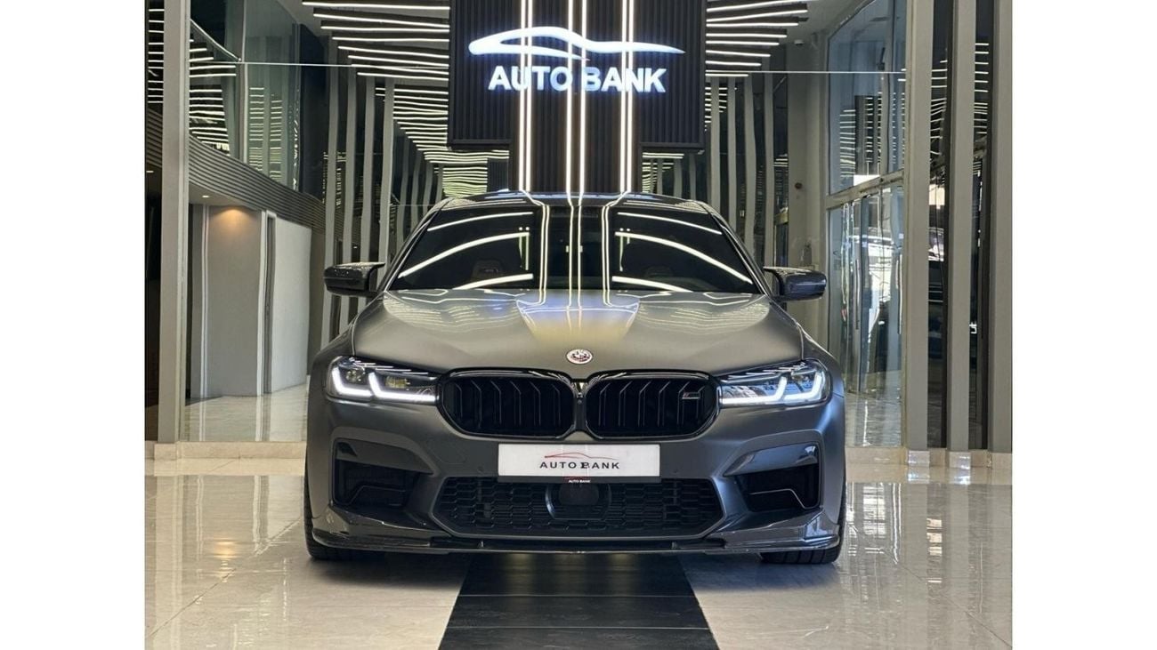 BMW M5 BMW M5 COMPETITION MODEL 2021 GCC SPECS FULL SERVICE HISTORY IN AGENCY