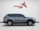 Volkswagen Teramont COMFORTLINE AED 920 P.M | 0% DOWN PAYMENT | VW TERAMONT COMFORTLINE 3.6L V6 | 2022 | GCC SPECS