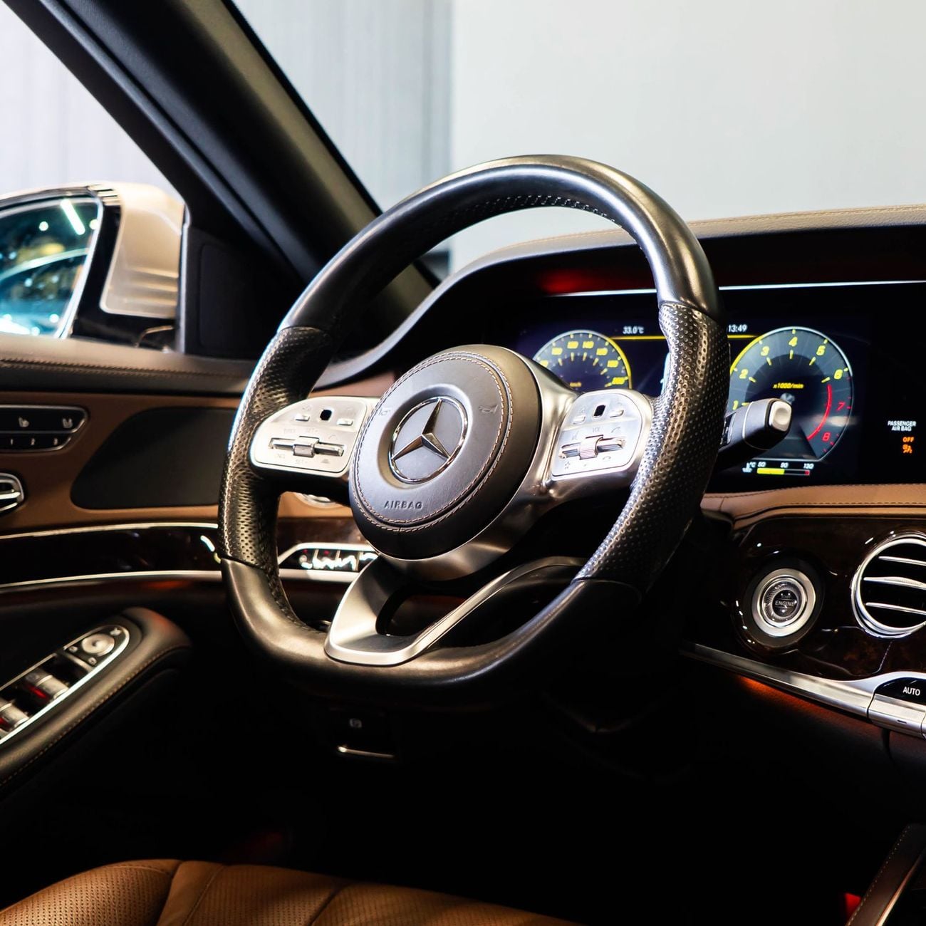 مرسيدس بنز S 450 AED 2,874 P.M • 0% Downpayment • Mercedes-Benz S450 • 1 Year Warranty
