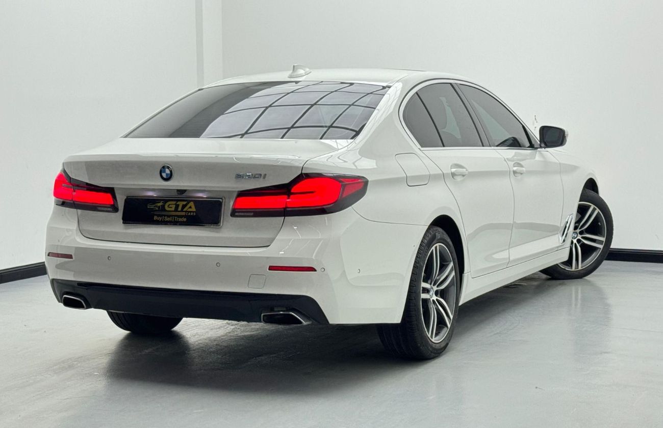 بي أم دبليو 520i Std 2.0L 2021 BMW 520i, BMW Service History, BMW Warranty & Service Contract, Excellent Condition, G