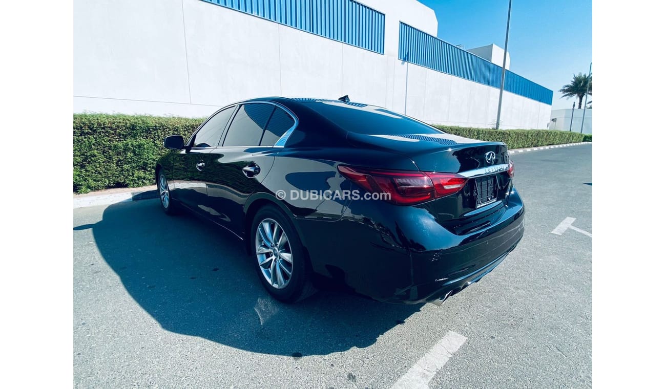 Infiniti Q50 Luxe INFINITI Q50 2019 WITH ONLY 9K KM IN BEAUTIFUL CONDITION FOR 69K AED