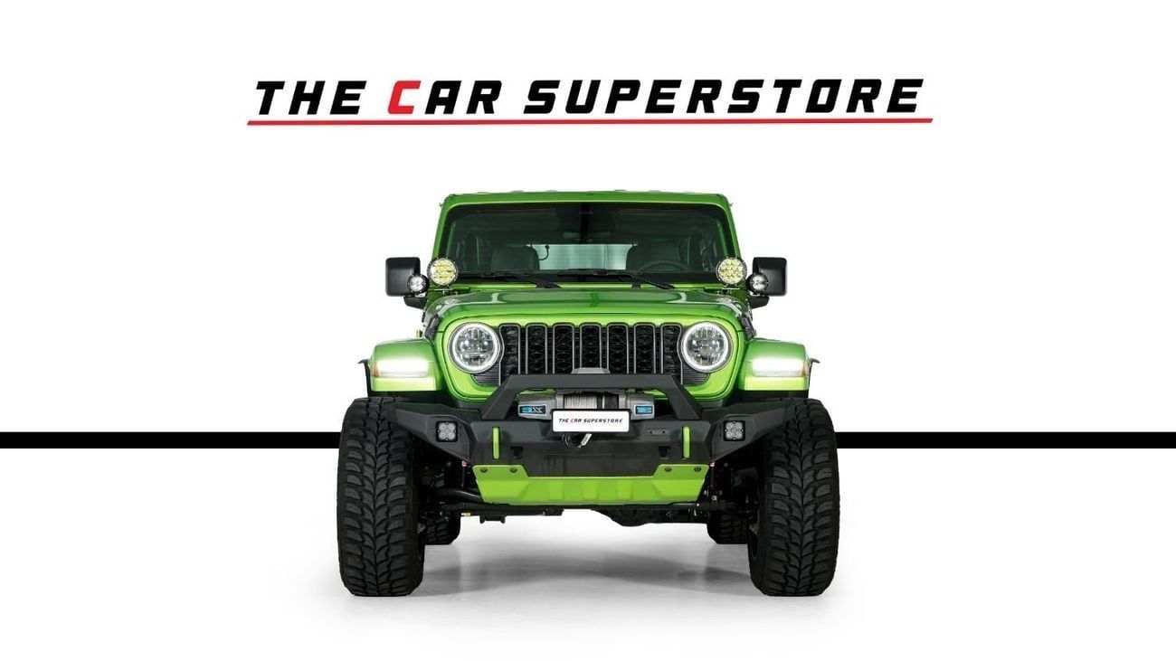 جيب رانجلر أنليميتد SPORT Full Option-Main Dealer Warranty and Service Contract-GCC Specification