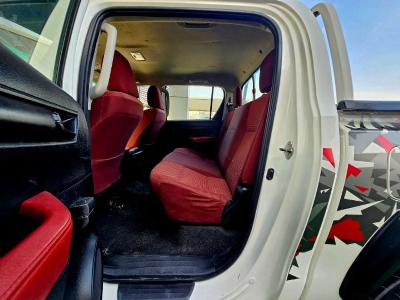 Toyota Hilux Toyota Hilux GL 2021 Model SR5 v4 2.7L Petrol Engine Colour White Transmission Automatic Interior Re