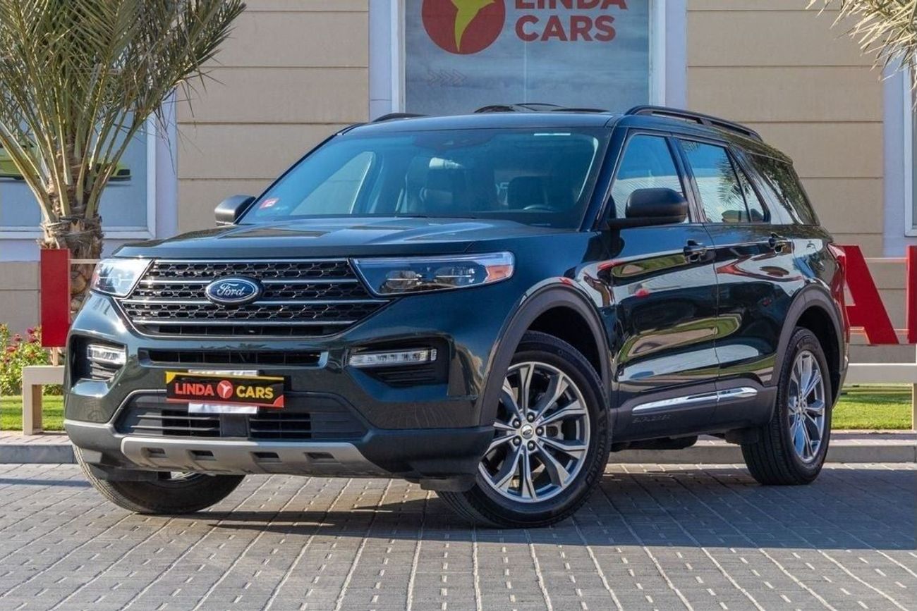 فورد إكسبلورر XLT 202A 2.3L 4WD Ford Explorer XLT (7 SEATER) 2022 GCC under Agency Warranty and Service Contract w