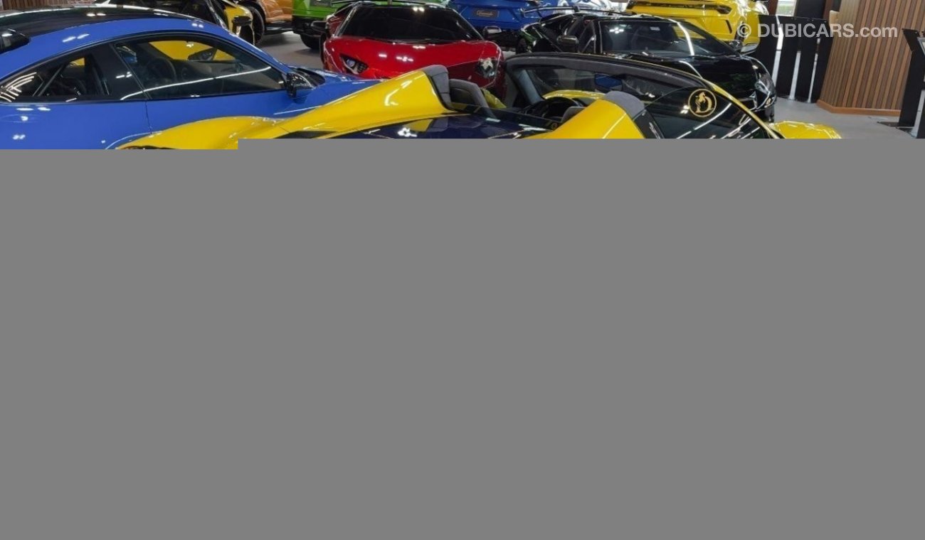 فيراري 488 Pista Spider | 2020 | Giallo Modena | Full Carbon Fiber | 720 HP