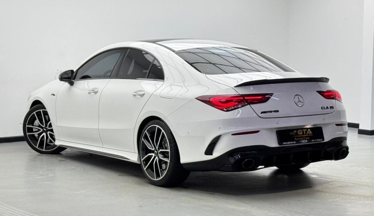 Mercedes Benz CLA35 AMG 2023 Mercedes Benz CLA35 AMG 4MATIC, 2027 Mercedes Warranty + Service Pack, Very Low Km, GCC