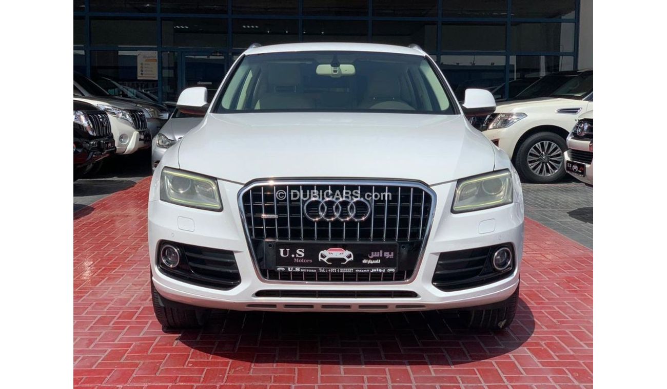 Audi Q5 2.0TC QUATTRO 2014 GCC SINGLE OWNER IN MINT CONDITION