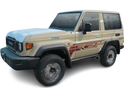 Toyota Land Cruiser 70 ECTOMA003 – 2025 Toyota LC Hardtop SWB - 4.0L Petrol Manual - V ZT – Beige  - Std