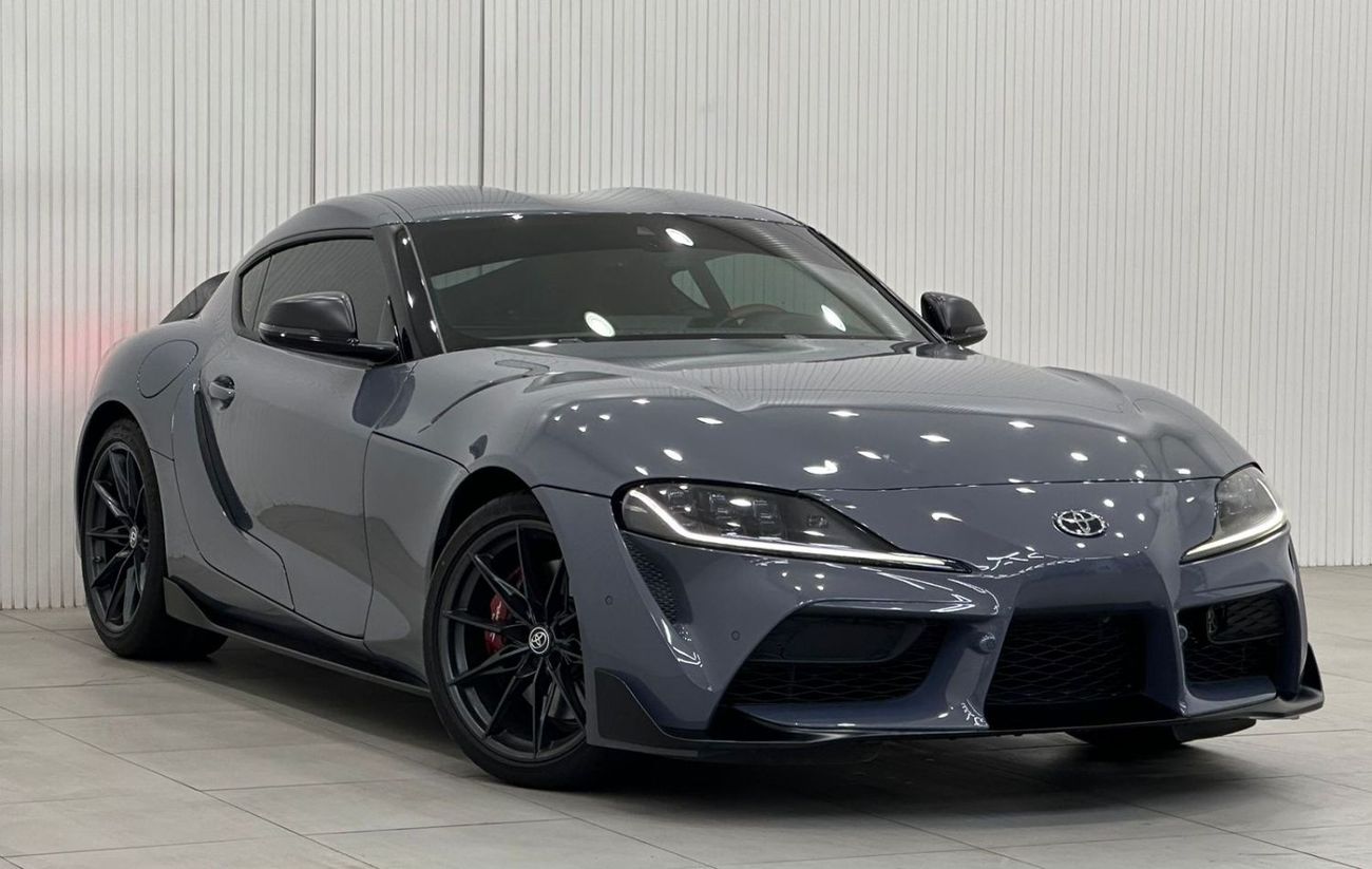 تويوتا سوبرا 2024 Toyota Supra GR, May 2029 Toyota Warranty, Carbon Fiber Package, Very Low Kms, GCC