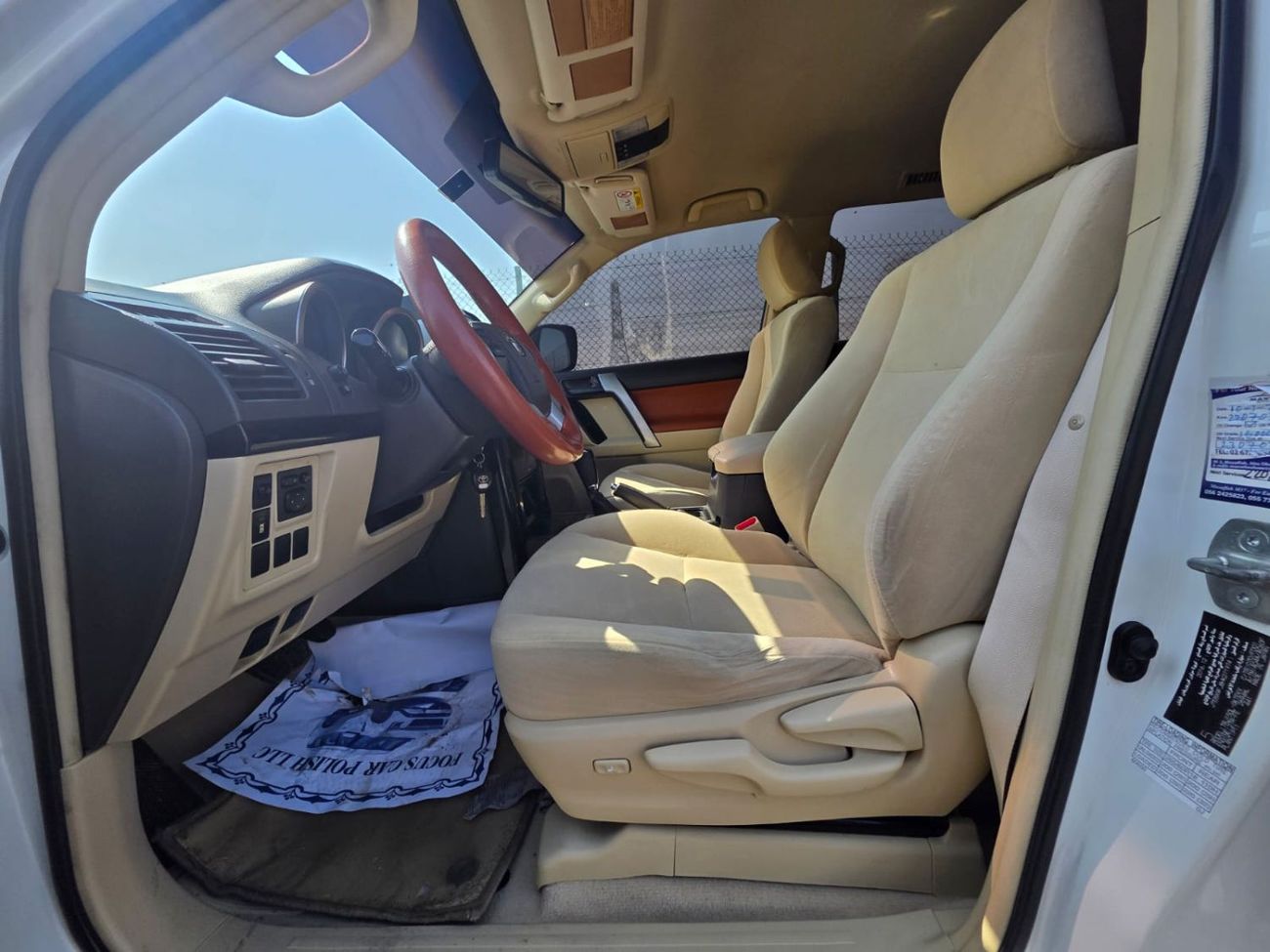 Toyota Prado ONLY FOR EXPORT LEFT HAND DRIVE GCC SPECS