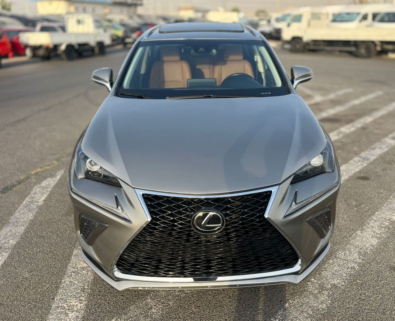 لكزس NX 300 2021 LEXUS NX 300 -2.0 L - V4 - Sunroof - Push Start - Leather & Electric Seats - Trunk Automatic -