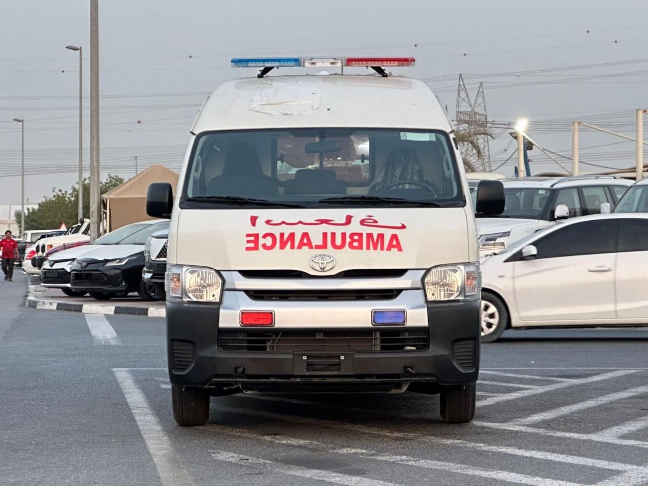 تويوتا هاياس 2.7L VAN HIGH ROOF AMBULANCE P MT