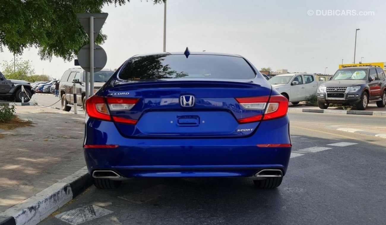 Honda Accord Sport 2018 1.5L Turbo Agency Warranty Full Service History GCC