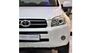 Toyota RAV4 ORIGINAL PAINT ( صبغ وكاله ) Toyota Rav4 4WD 2008 Model!! in White Color! GCC Specs