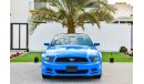 Ford Mustang 5.0L V8 GT - 2013 - Under  Warranty!- AED 1,742 per month - 0% Downpayment