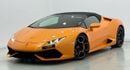 لامبورغيني هوراكان Spyder LP610-4 (610 HP) 2017 Lamborghini Huracan Spyder LP610-4, Full Service History, Excellent Con