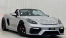 Porsche 718 Spyder 2020 Porsche 718 Spyder, Agency Warranty, Full Service History, GCC