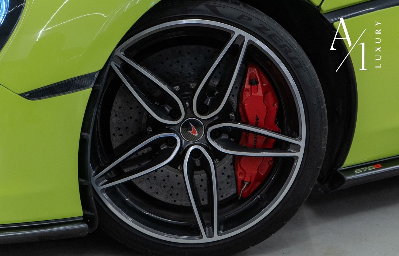 McLaren 570S 2018 Mclaren 570s Spider, With Mclaren Warranty, Full Service History, Excellent Condition,GCC Spec