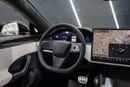 تسلا Model S Plaid (AWD) Carbon Fiber Interior | 1,020 HP | Dealer Warranty!!