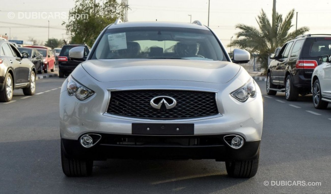 Infiniti QX70 Excellence 3.7L - V6 - with Warranty from Agency - GCC Specs - Zero KM-Price Including VAT