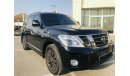 Nissan Patrol بلاتينيوم فل ابشن بحاله ممتازه بدون حوادث ضمان شاسيه جير ماكينه بودى