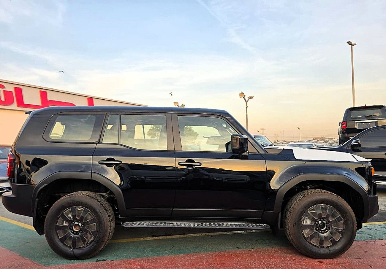 Toyota Prado Adventure Mono Tone 2.4T Toyota land Cruiser Prado 4*4  2.4L Turbo A/T PETROL 2025 black color