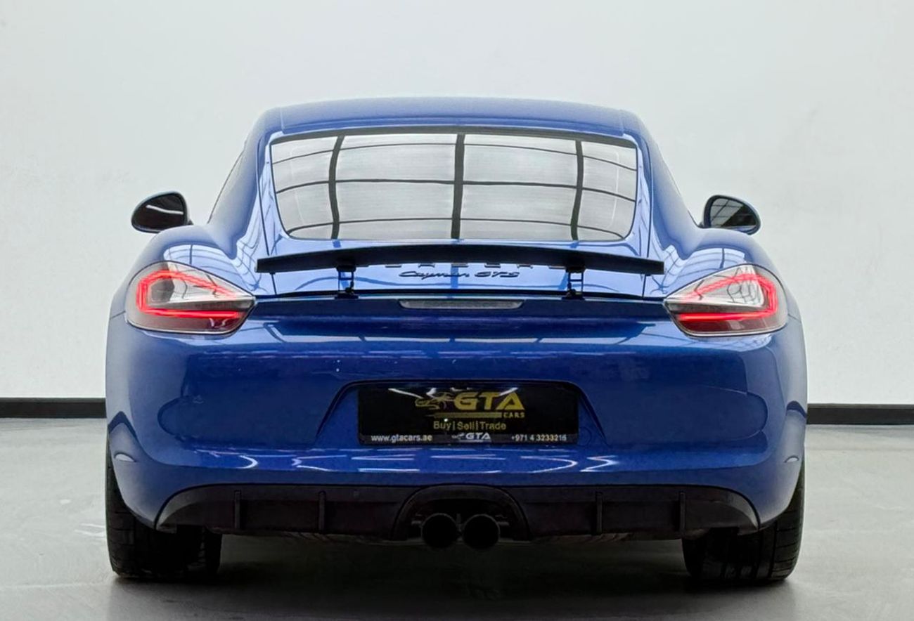 بورش كايمان 718 2015 Porsche 718 Cayman GTS, Full Porsche Service History, Fully Loaded, Excellent Condition, GCC