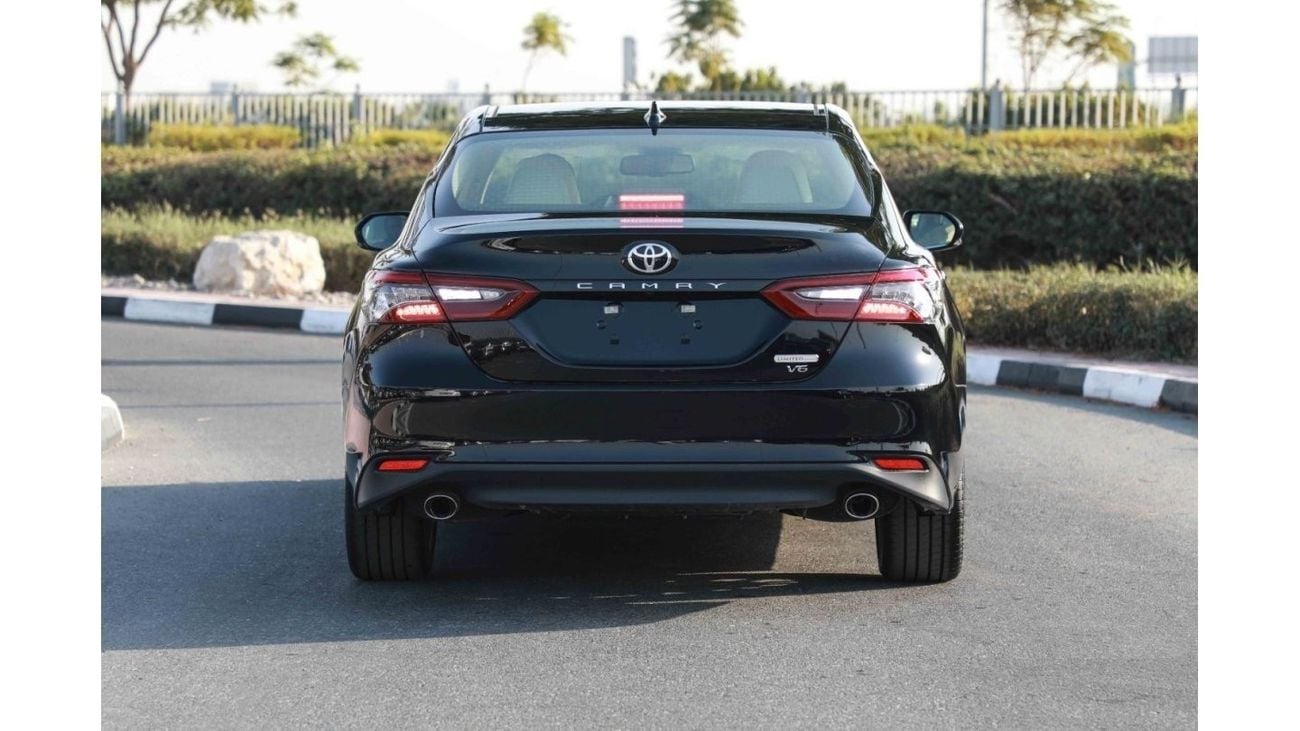 Toyota Camry 2024 Toyota Camry 3.5 LTD - Attitude Black inside Beige | Export Only