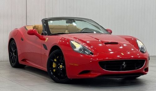 فيراري كاليفورنيا Std 4.3L (460 HP) 2011 Ferrari California Convertible, Service History, Excellent Condition, GCC