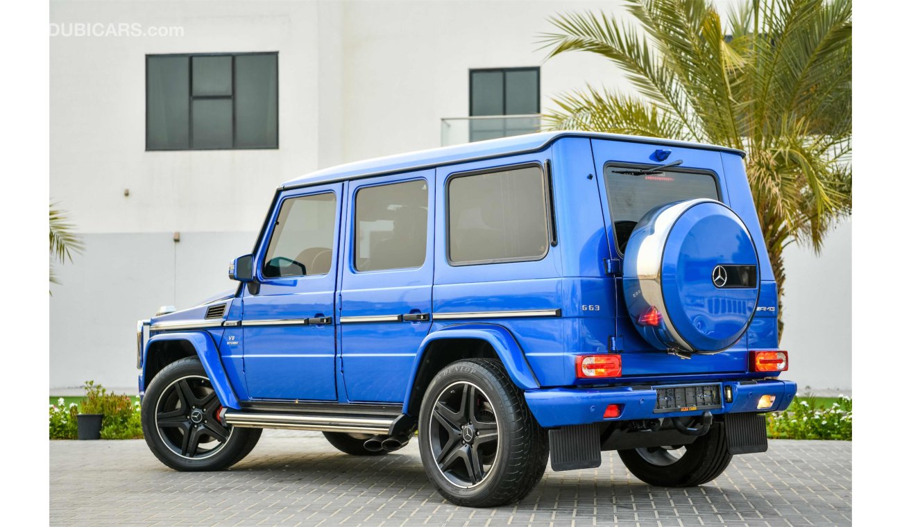 Mercedes-Benz G 63 AMG V8 BiTurbo - AED 5,267 Per Month - 0% DP