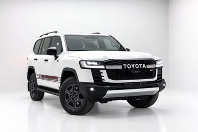 Toyota Land Cruiser GR SPORT 3.5L - Precious White Pearl Inside Black & Red | Export Only