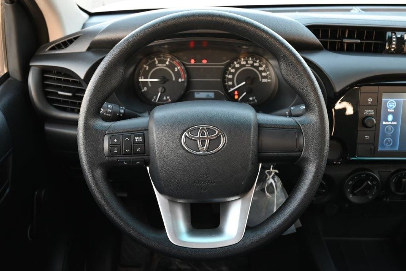 تويوتا هيلوكس 2023 TOYOTA HILUX DOUBLE CAB PICKUP DLX-E 2.4L DIESEL 4WD 5 SEATER MT