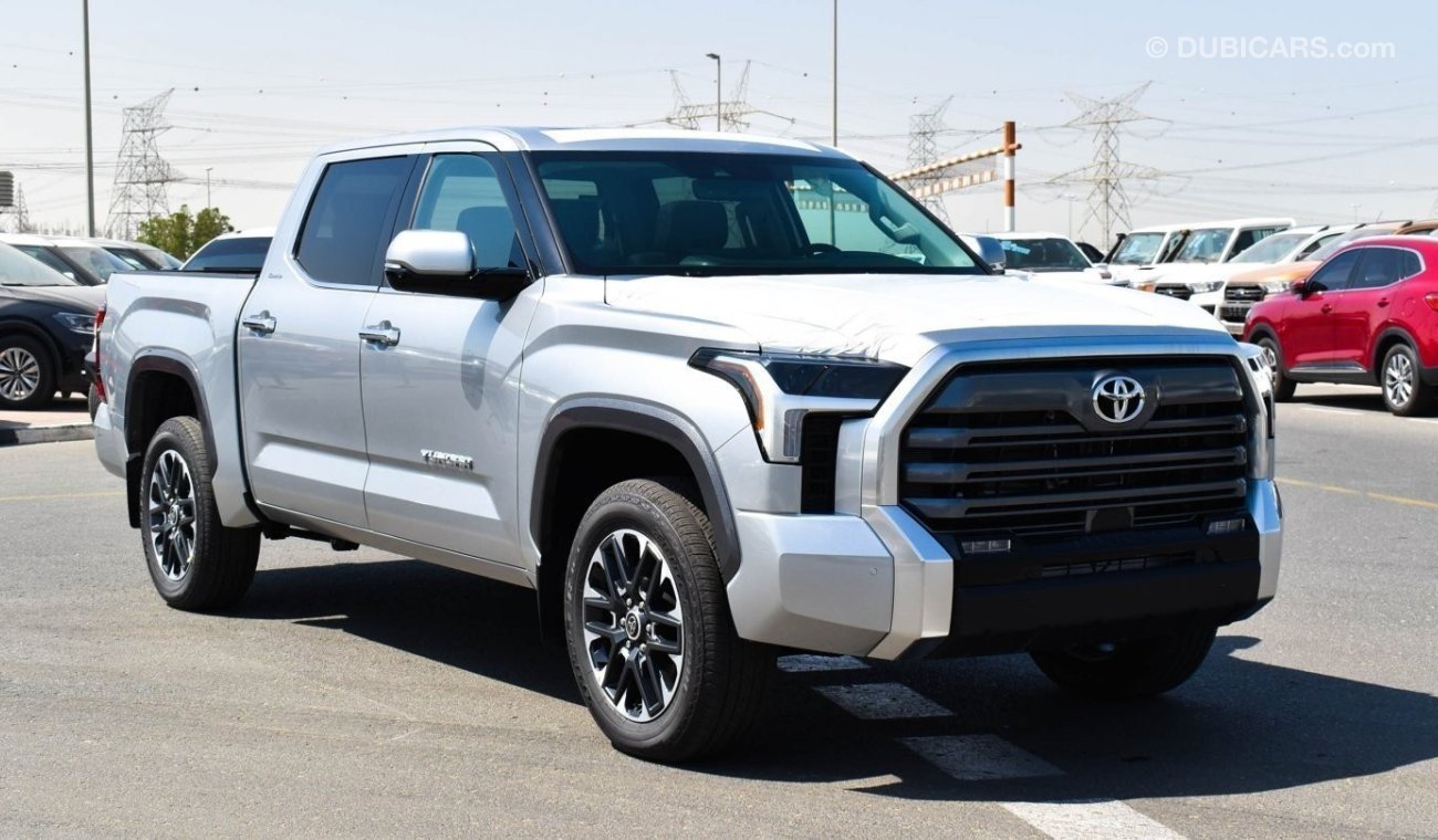 Toyota Tundra Brand New Toyota Tundra TUN35-LTD  3.5L Twin Turbo Petrol | Silver/Black | 2023 | For Export Only