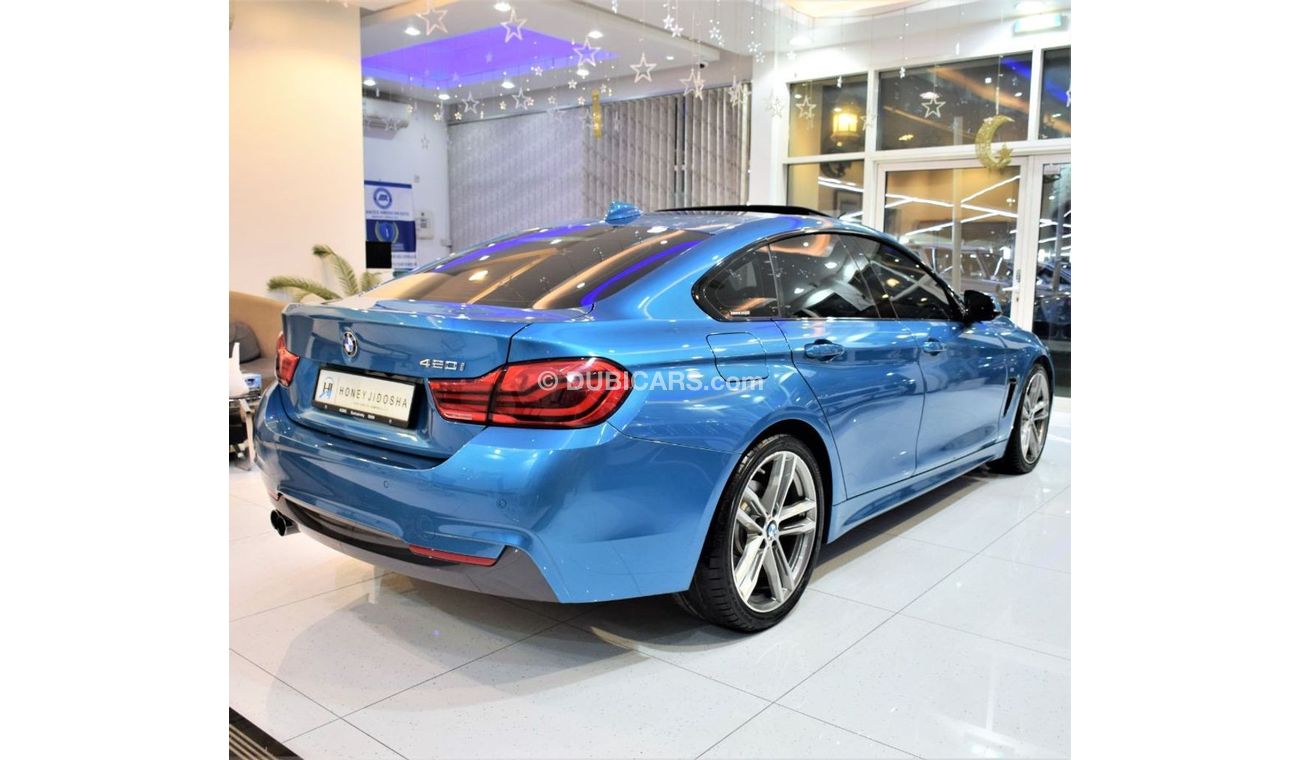 BMW 420i BMW 420i M-Kit 2018 Model!! in BLUE / GREEN Color! GCC Specs AGENCY WARRANTY Oct.2022 or 200,000 KM 