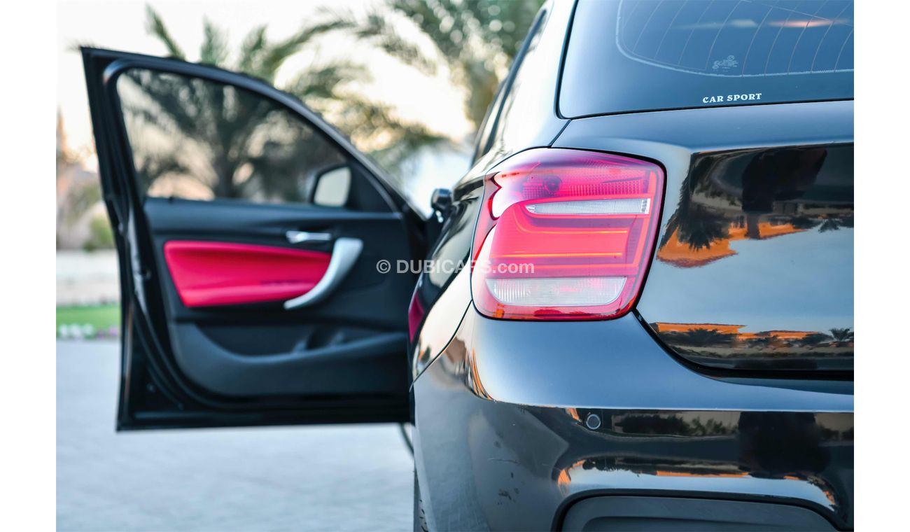 BMW 135 - Agency Warranty Until June 2021 - AED 1,645 Per Month - 0% Down Payment