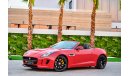 جاغوار F-Type 3.0L  | 2,373 P.M | 0% Downpayment | Immaculate Condition!