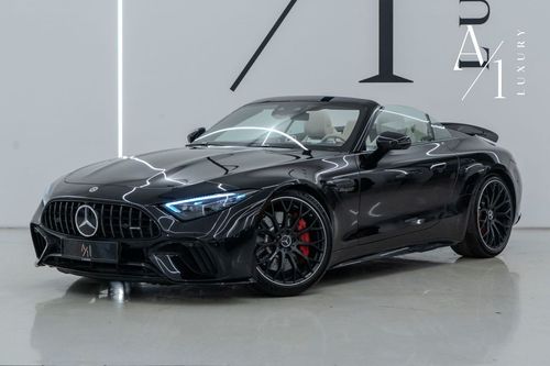 مرسيدس بنز SL 55 AMG Roadster 4Matic+ 2023 Mercedes Benz SL55 AMG 4MATIC Roadster, Mercedes Warranty, Fully Loaded, Very