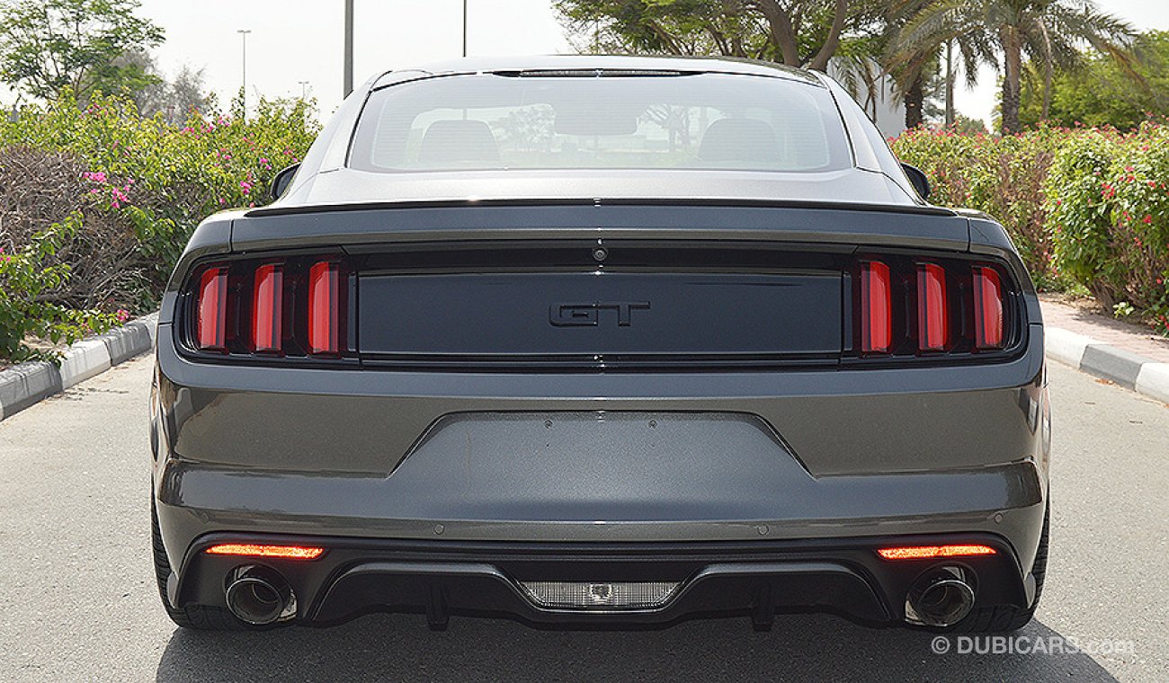 Ford Mustang GT Premium, GCC, Black Edition, 5.0L V8 with Warranty and Service (RAMADAN OFFER)