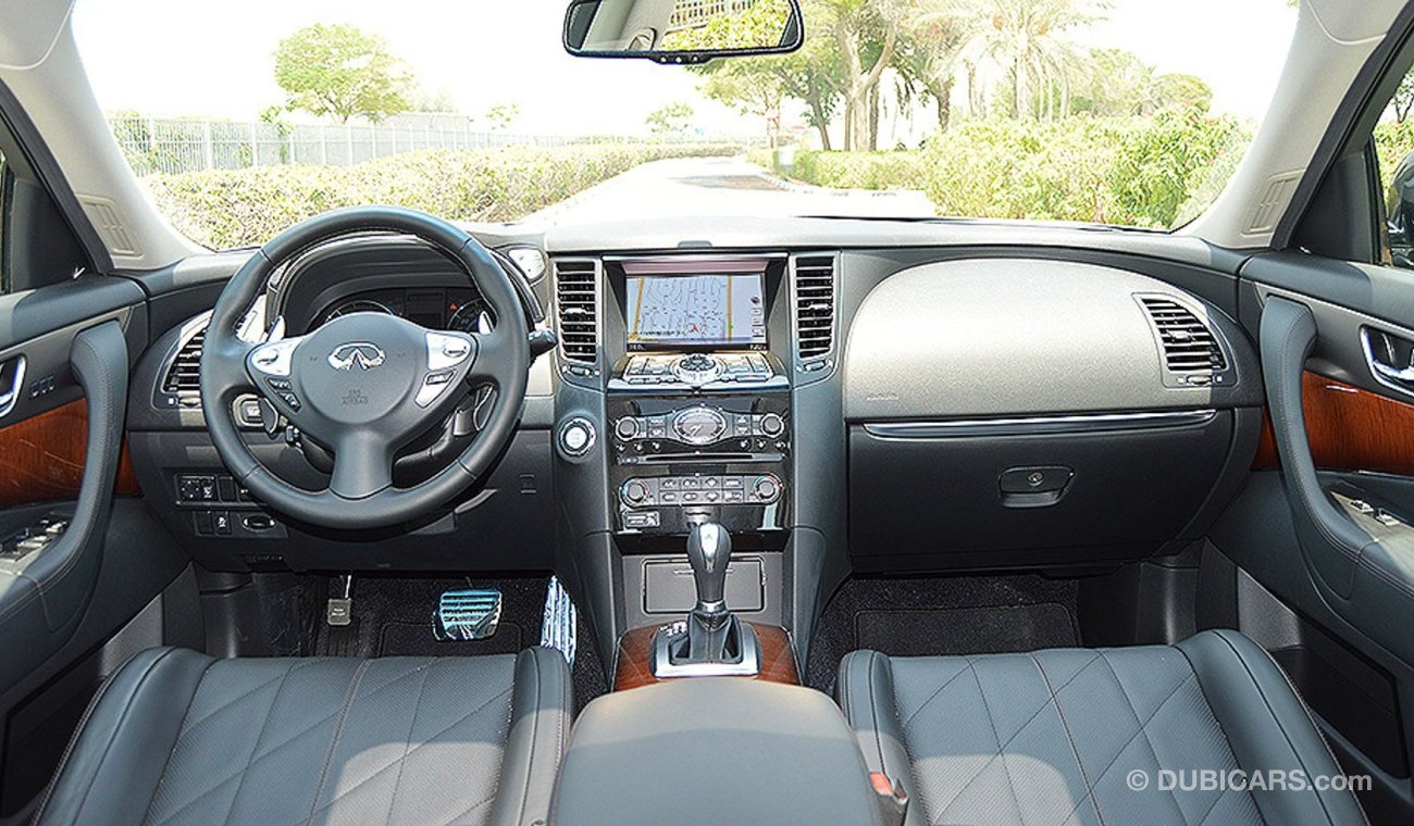 Infiniti QX70 3.7L V6 AWD, GCC, 0km w/ 5Yrs or 200K km WTY + 2Yrs or 50K km Service from Dynatrade