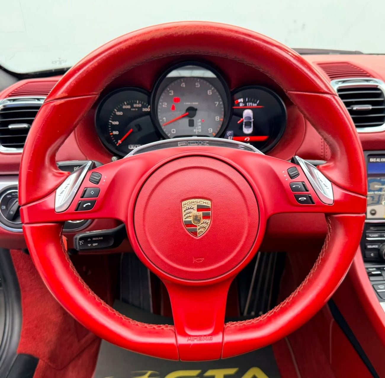 بورش بوكستر 718 2014 Porsche Boxster S, Porsche Warranty+Full Service History, GCC Specs