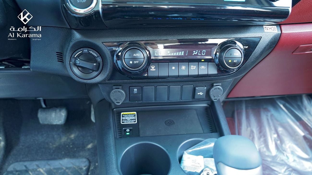 Toyota Hilux 2.7L GLX.S - SR5 | Automatic Transmission | Wireless Charger | GCC Specification | Rear Camera
