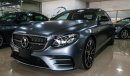 Mercedes-Benz E 43 AMG 4Matic 2018, 3.0L V6-Biturbo GCC, 0km with 2 Years Unlimited Mileage Warranty