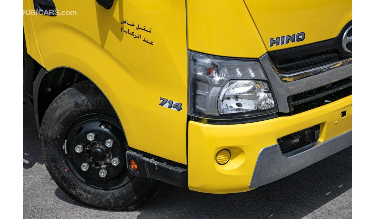 Hino 300 HNIO 714,BODY COLOR BUMPER, HALOGEN HEADLAMP, POWER WINDOW, AUDIO PLAYER, MANUAL A/C AND HEATER